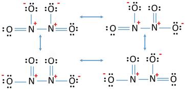 N2o4 Lewis Dot Structure